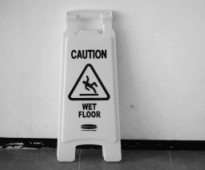 Caution sign